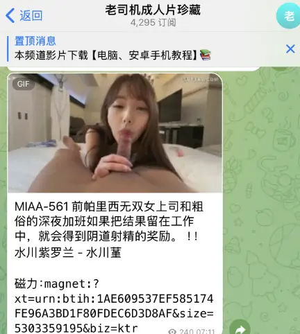 飞机福利群，老司机成人片收藏