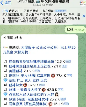 telegram搜索机器人，推荐几个电报搜索群频道！