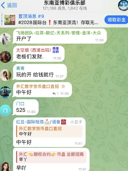 telegram博彩群，东南亚博彩俱乐部