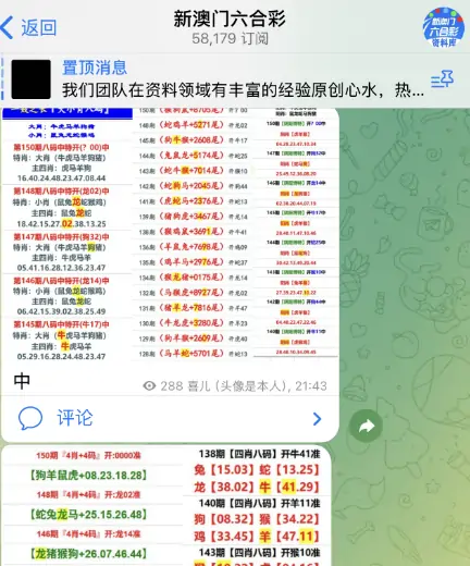 电报六合彩群，澳门六合彩