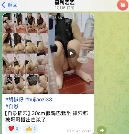 电报成人群，福利涩涩